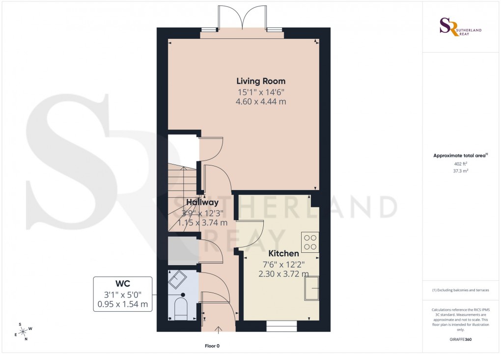 Floorplan for Sovereign Way, Chapel-En-Le-Frith, SK23