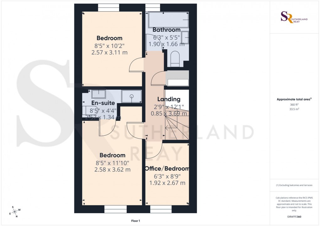 Floorplan for Sovereign Way, Chapel-En-Le-Frith, SK23