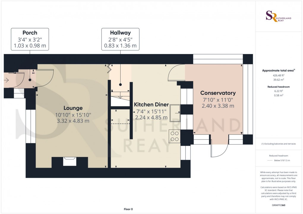 Floorplan for New Street, New Mills, SK22