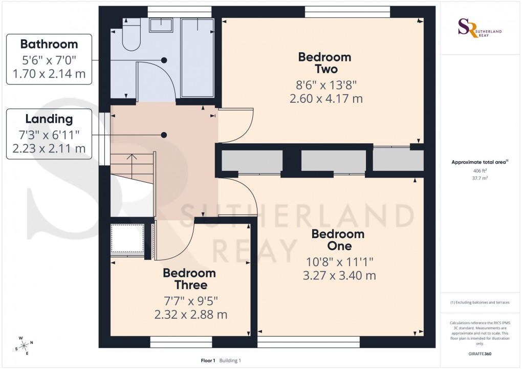 Floorplan for Grange Park Road, Chapel-En-Le-Frith, SK23