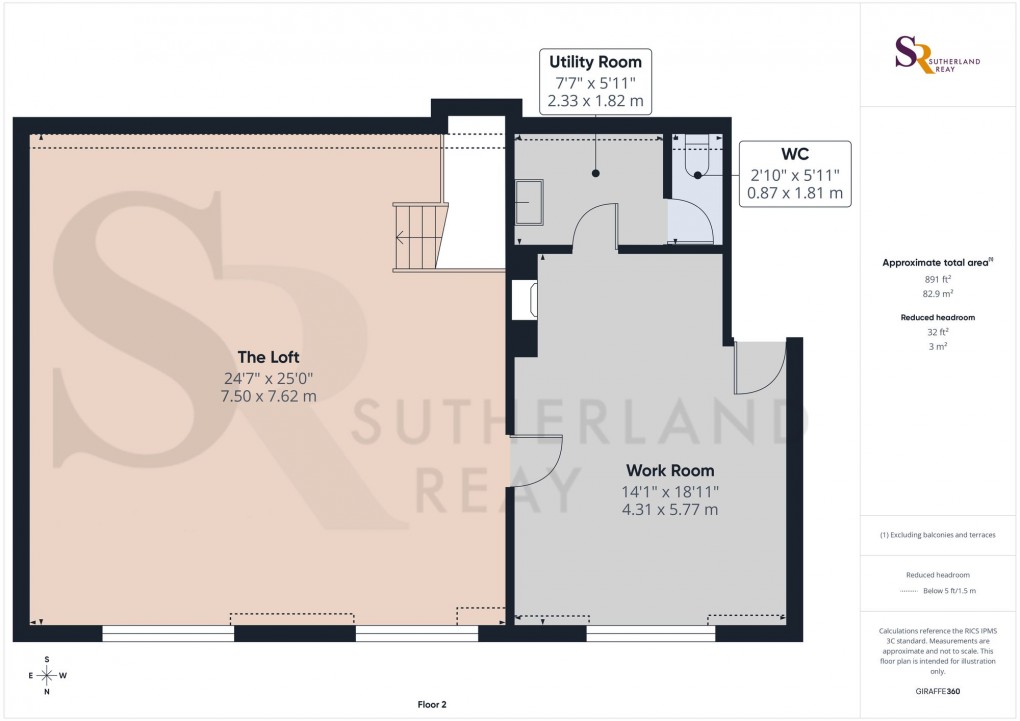 Floorplan for Lower Lane, Chinley, SK23
