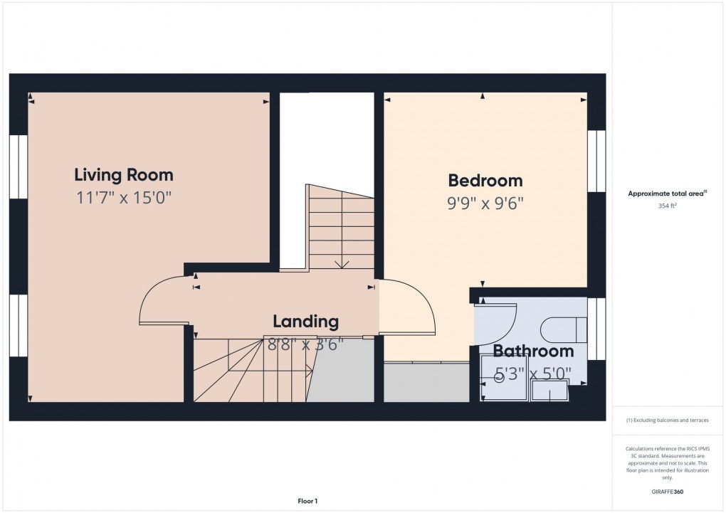 Floorplan for Carr Road, Buxton, SK17