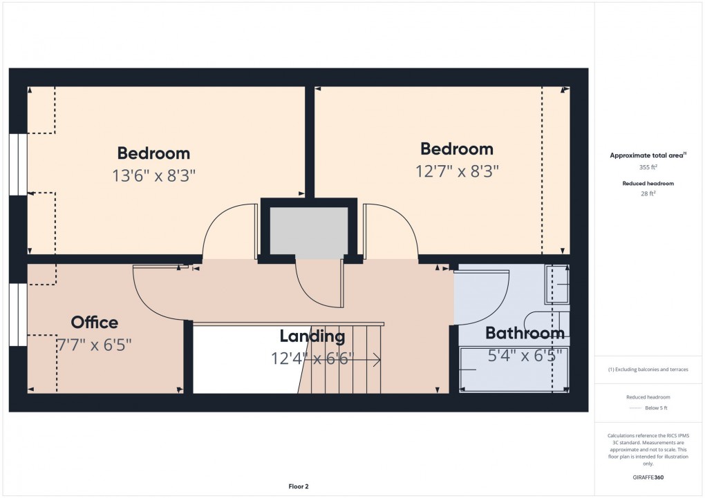Floorplan for Carr Road, Buxton, SK17