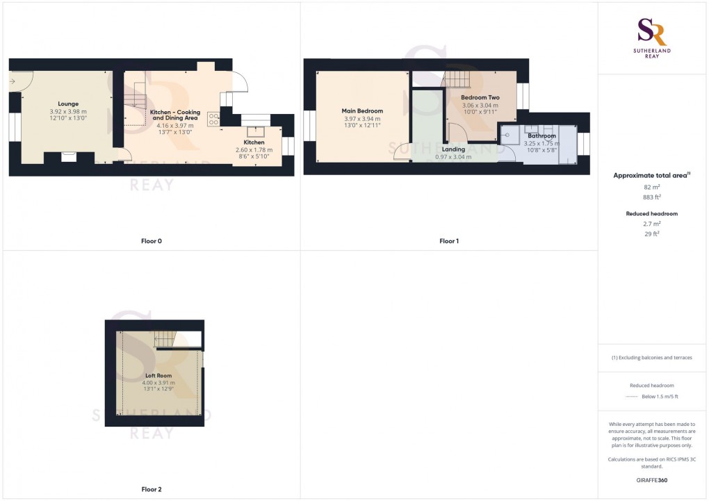 Floorplan for Buxton Road, Furness Vale, SK23