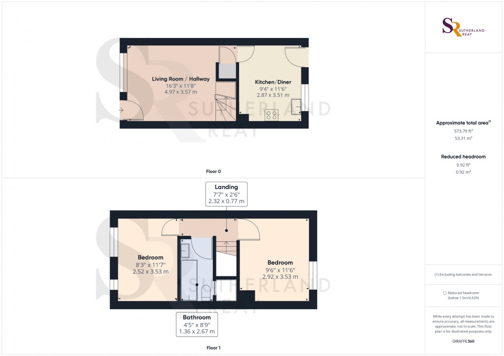 Floorplan for Johnson Way, Chapel-En-Le-Frith, SK23