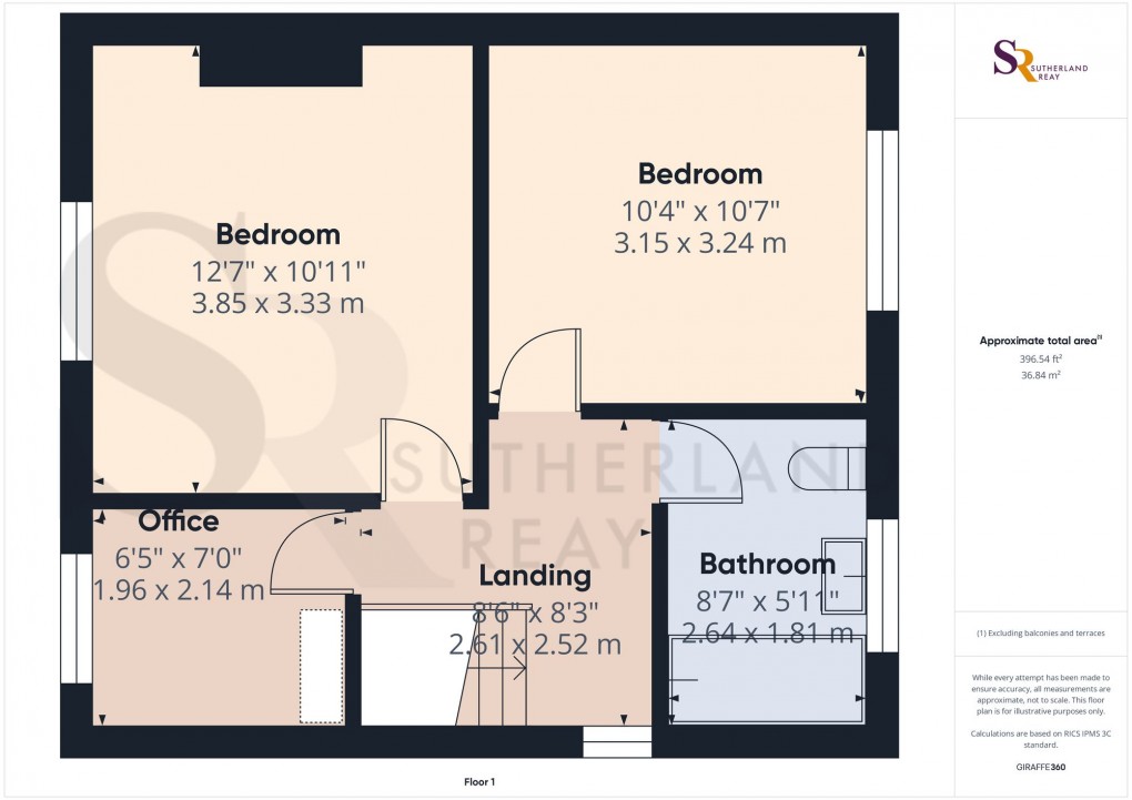 Floorplan for Oak Avenue, Disley, SK12
