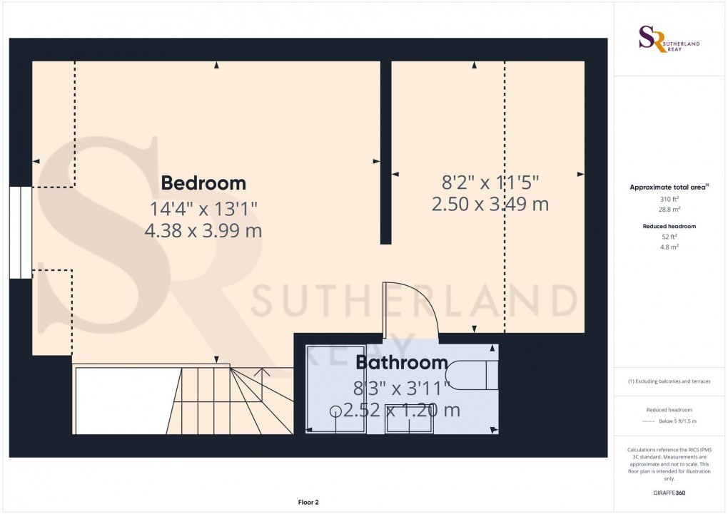 Floorplan for Barnes Street, New Mills, SK22
