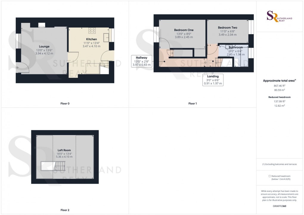 Floorplan for Kinder Road, Hayfield, SK22