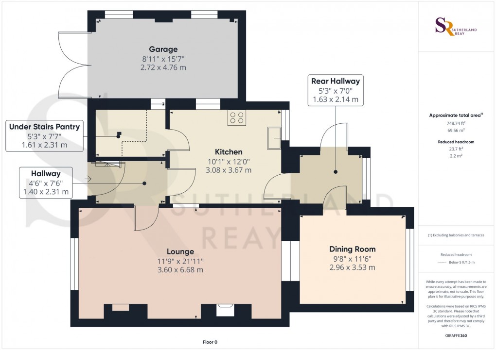 Floorplan for Low Leighton Road, New Mills, SK22