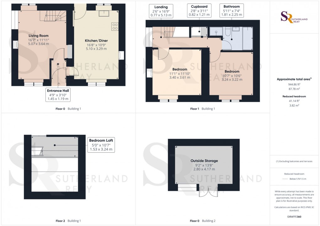 Floorplan for Fernilee, Whaley Bridge, SK23