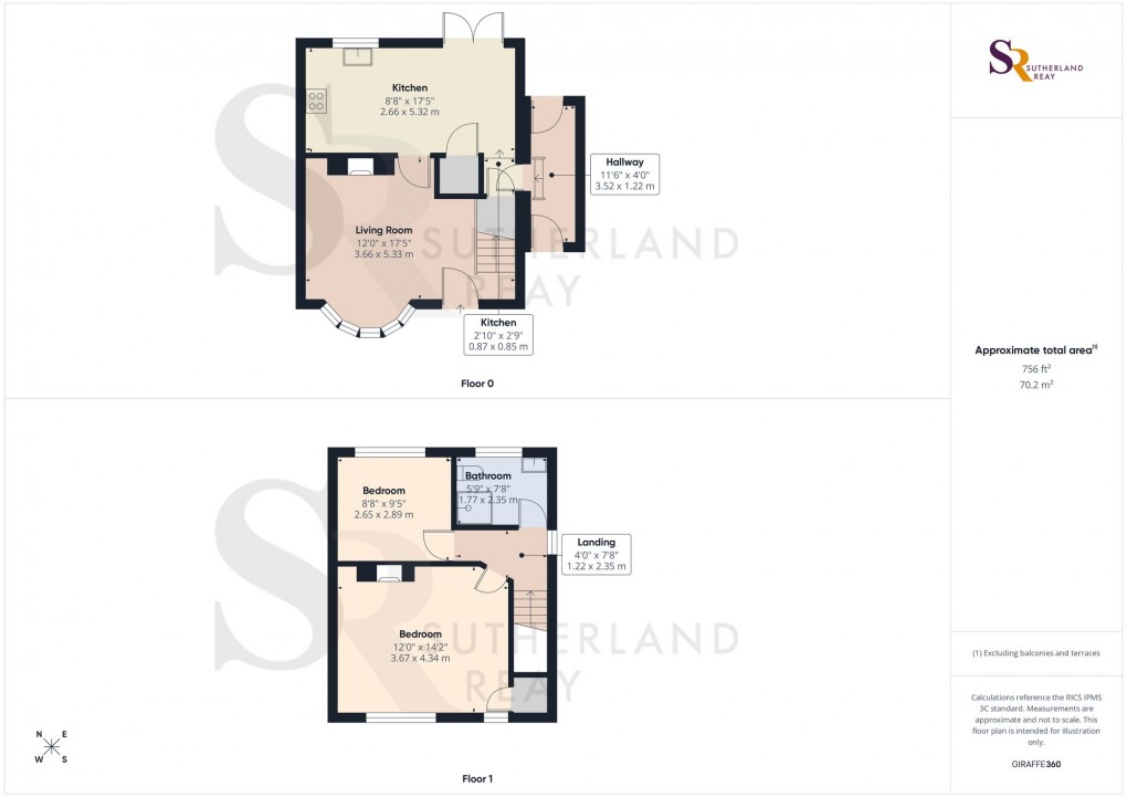 Floorplan for Ash Grove, Chinley, SK23