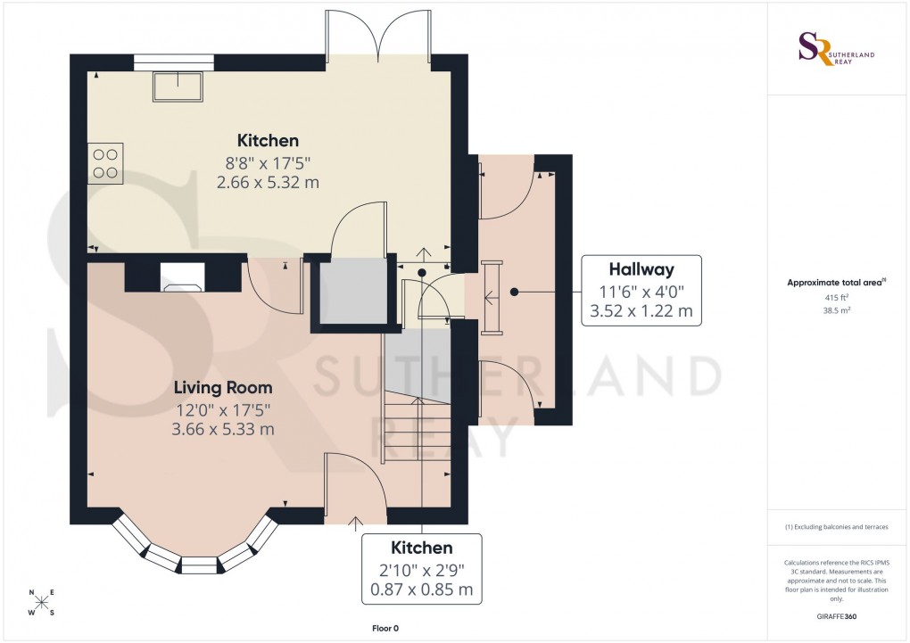 Floorplan for Ash Grove, Chinley, SK23