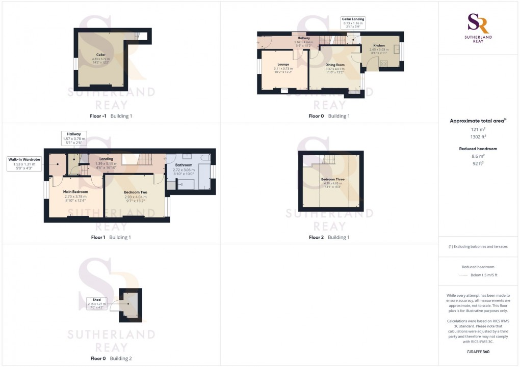 Floorplan for New Mills Road, Birch Vale, SK22
