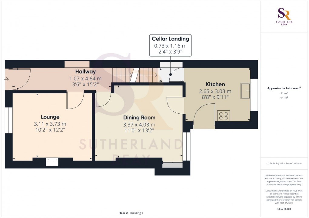 Floorplan for New Mills Road, Birch Vale, SK22
