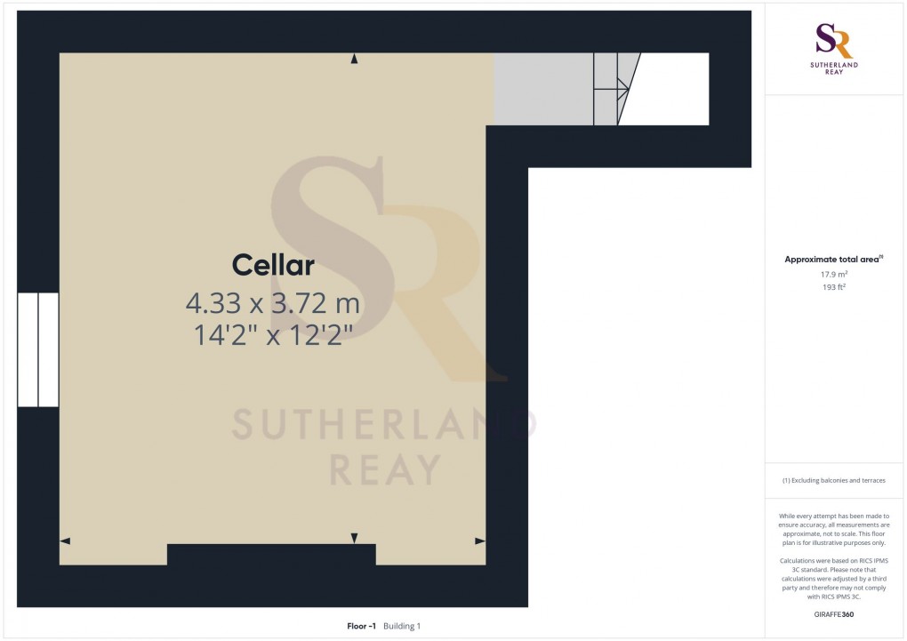 Floorplan for New Mills Road, Birch Vale, SK22