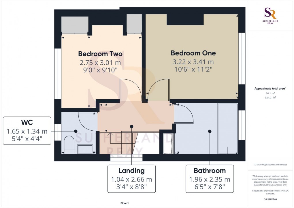 Floorplan for Watford Bridge Road, New Mills, SK22