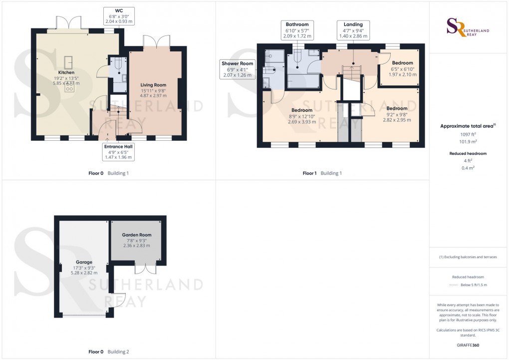 Floorplan for Sovereign Way, Chapel-En-Le-Frith, SK23