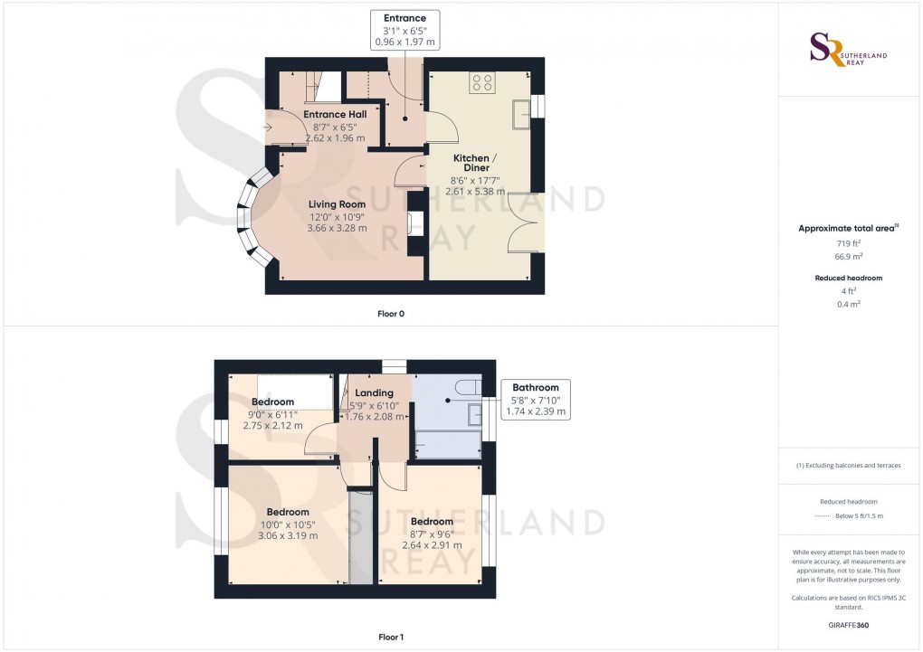 Floorplan for Ash Grove, Chinley, SK23
