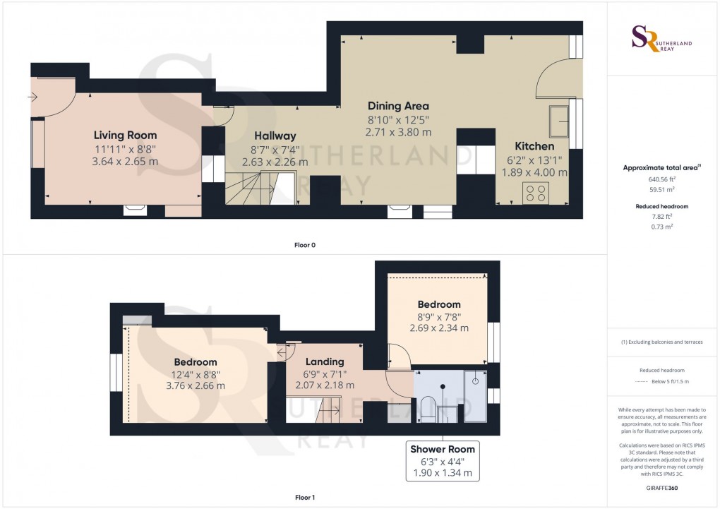 Floorplan for Tom Lane, Chapel-En-Le-Frith, SK23