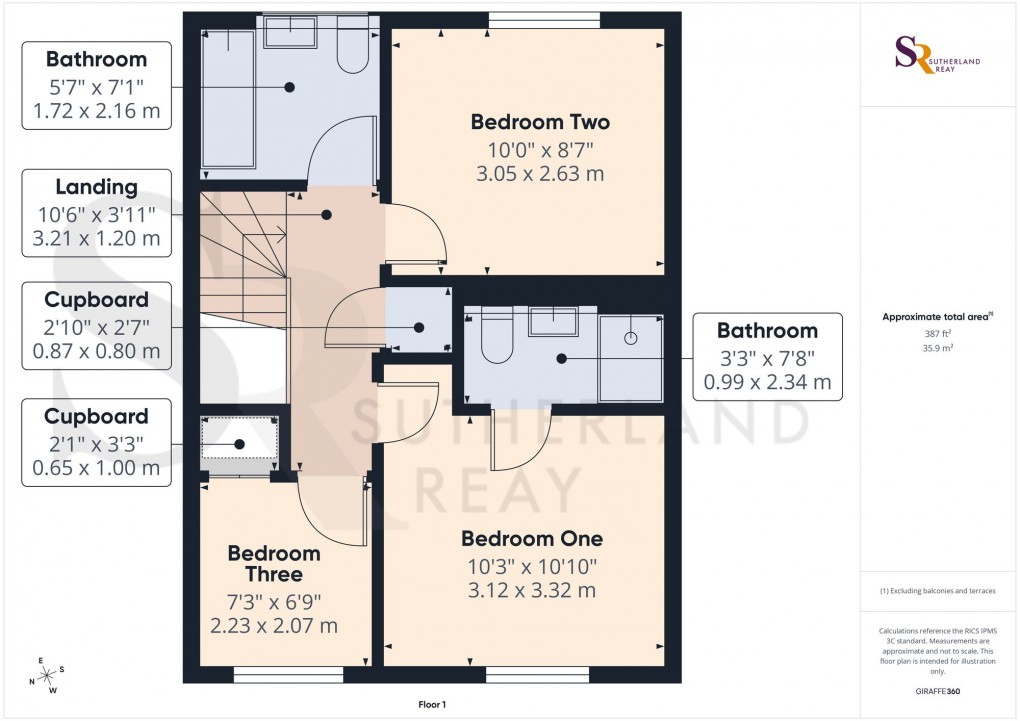 Floorplan for Rosebay Gardens, Chapel-En-Le-Frith, SK23