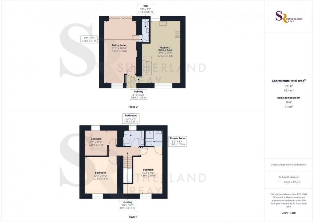Floorplan for Bridgemont, Whaley Bridge, SK23