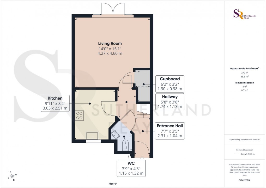 Floorplan for Smithy Brook Fold, Chapel-En-Le-Frith, SK23