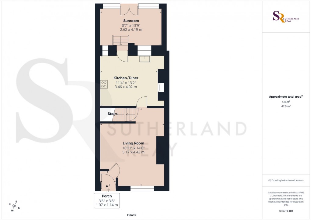 Floorplan for Bridgemont, Whaley Bridge, SK23