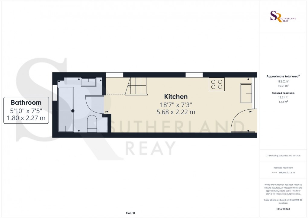 Floorplan for Buxton Road, Disley, SK12