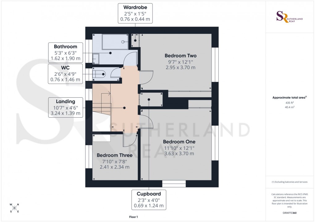 Floorplan for Eccles Road, Chapel-En-Le-Frith, SK23