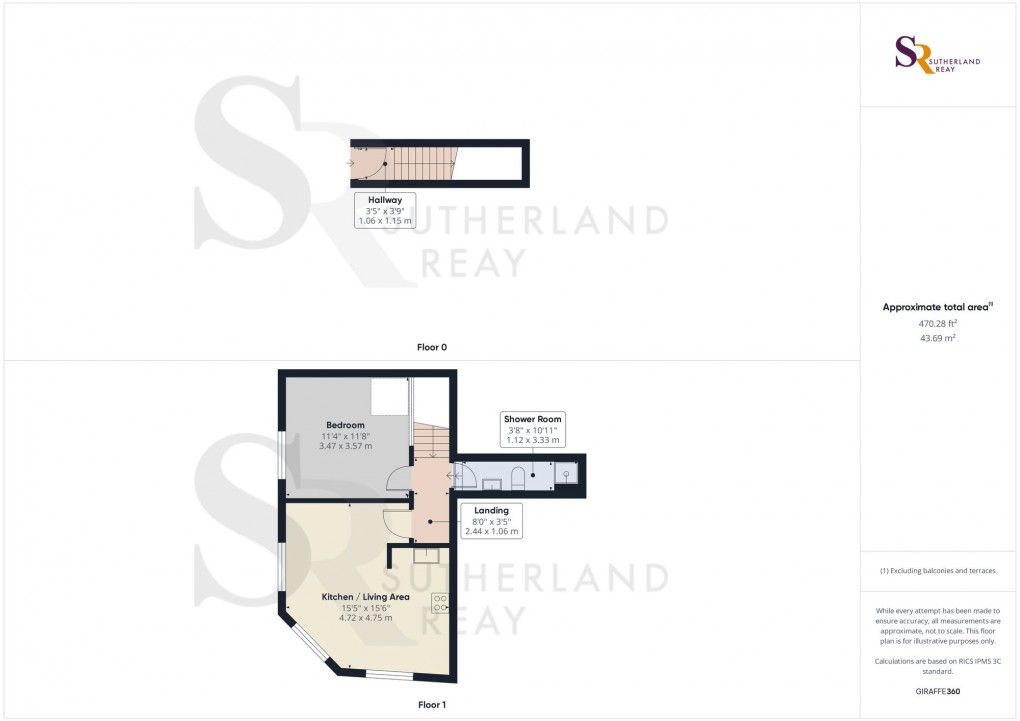 Floorplan for High Street, Chapel-En-Le-Frith, SK23