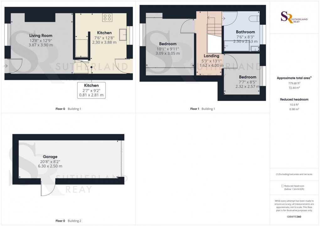 Floorplan for Bingswood Avenue, Whaley Bridge, SK23