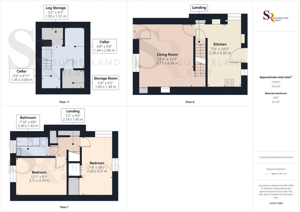 Floorplan for Old Road, Whaley Bridge, SK23