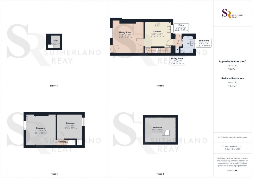 Floorplan for Low Leighton Road, New Mills, SK22