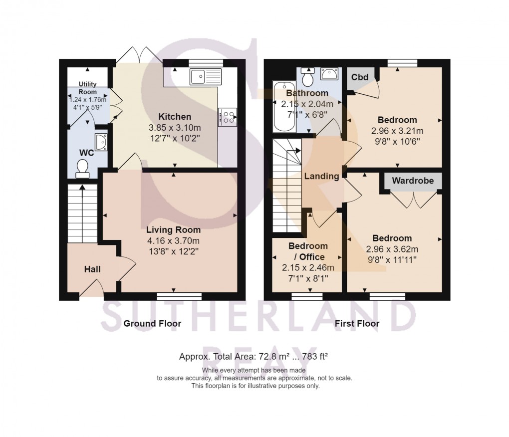 Floorplan for Thomas Meadows, Chapel-En-Le-Frith, SK23