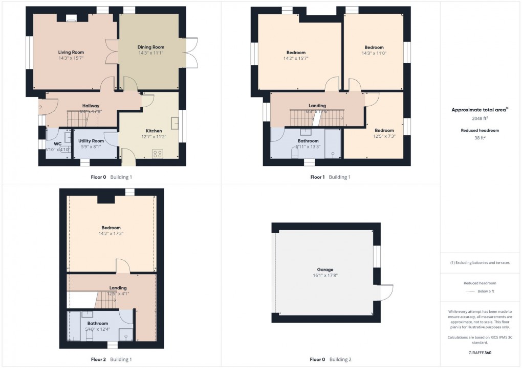 Floorplan for Church Lane, New Mills, SK22