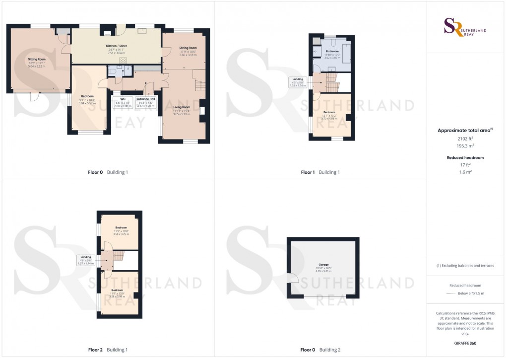 Floorplan for Dolly Lane, Buxworth, SK23