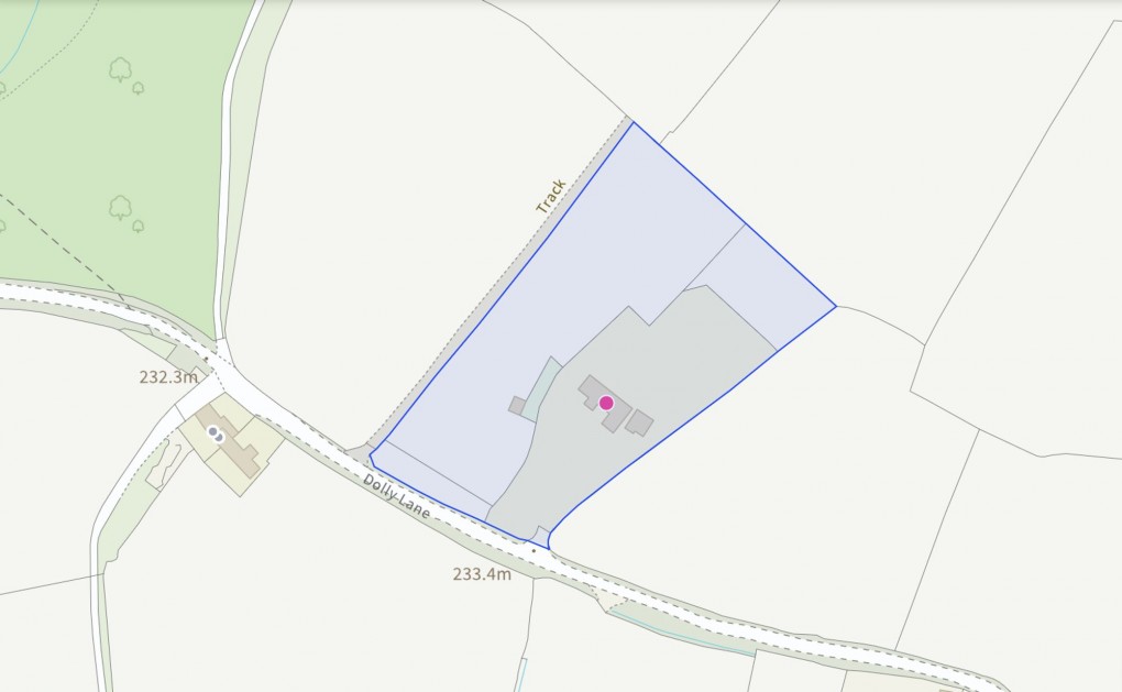 Floorplan for Dolly Lane, Buxworth, SK23