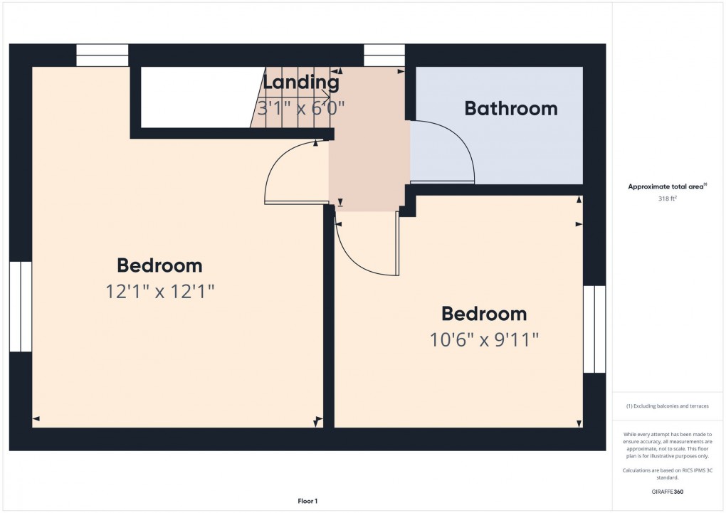 Floorplan for Lea Road, Hayfield, SK22