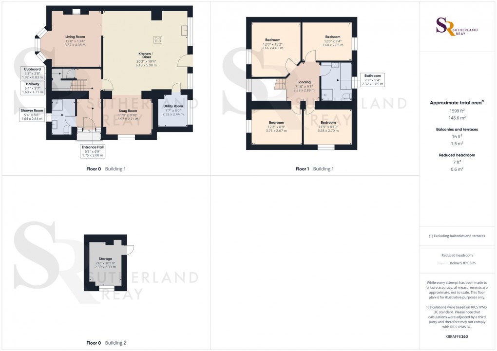 Floorplan for Ashbourne Lane, Chapel-En-Le-Frith, SK23