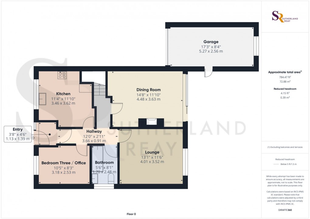 Floorplan for Aldersgate, New Mills, SK22