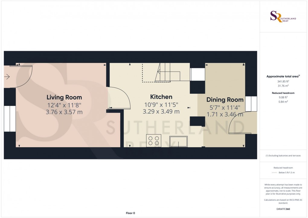 Floorplan for New Mills Road, Hayfield, SK22