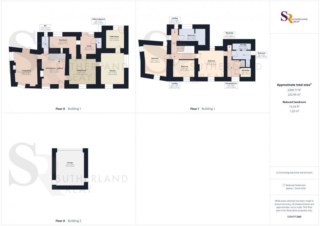 Floorplan for Ridge Lane, Combs, SK23