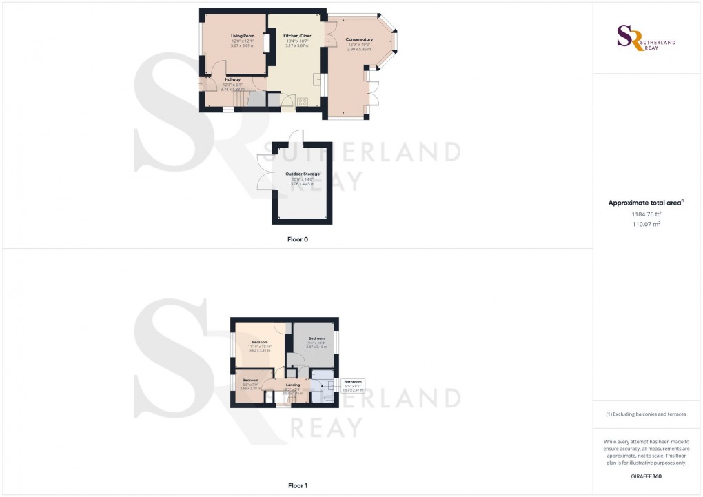 Floorplan for Elnor Lane, Whaley Bridge, SK23