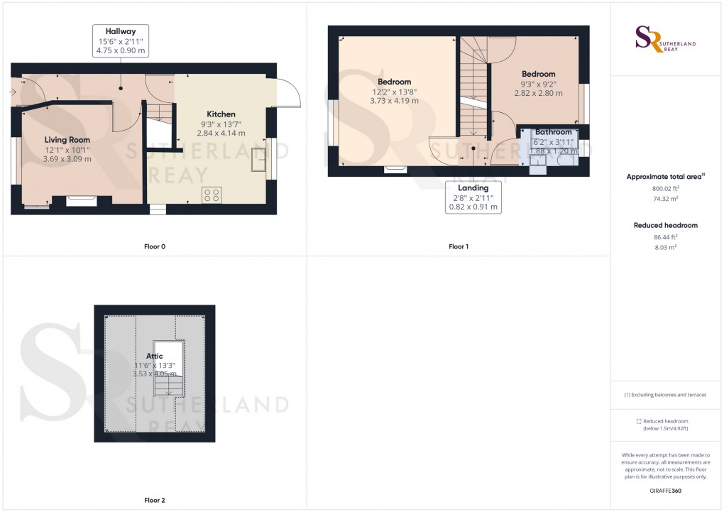 Floorplan for New Street, New Mills, SK22