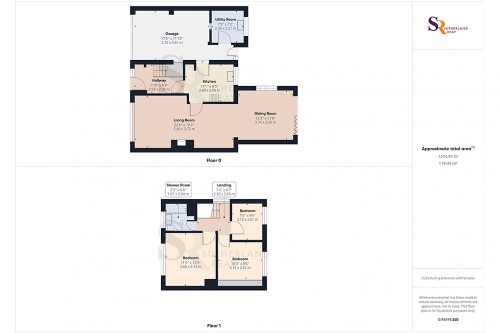 Floorplan for White Knowle Road, Buxton, SK17
