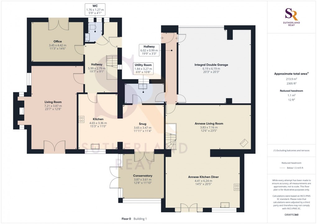 Floorplan for The Meadows, Dove Holes, SK17