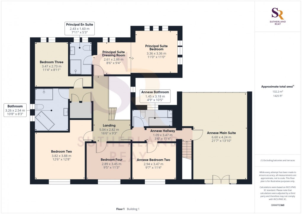Floorplan for The Meadows, Dove Holes, SK17