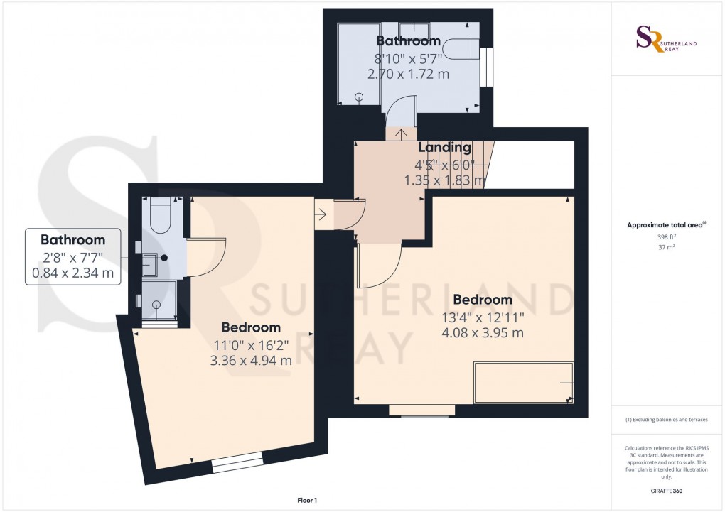 Floorplan for Main Street, Taddington, SK17