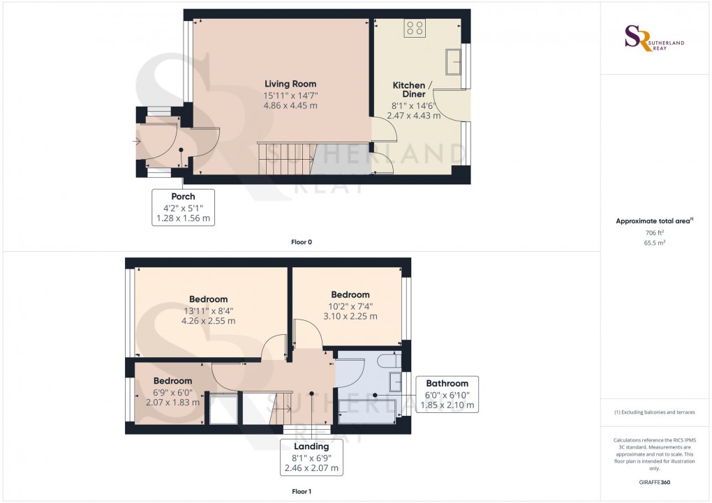 Floorplan for Greggs Avenue, Chapel-En-Le-Frith, SK23