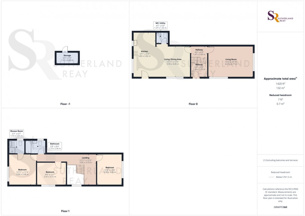 Floorplan for West Horderns, Chapel-En-Le-Frith, SK23